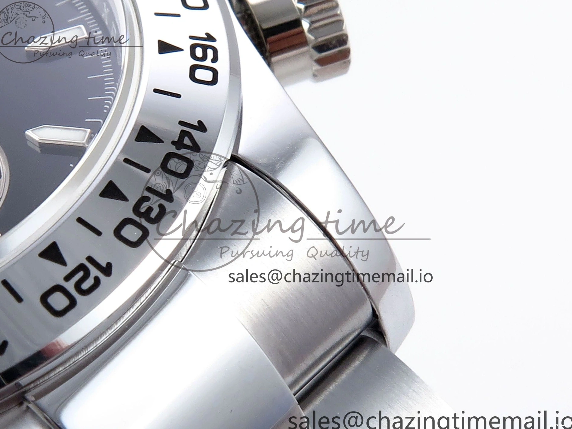 0402 Daytona 126509 QF 1:1 Best Edition Black Silver Dial on SS Bracelet SH4131 V6 (Gain Weight） DailyWear 1007